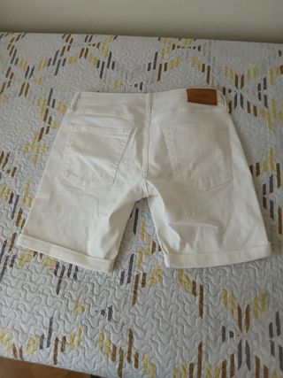 Pantalón corto Jack & Jones blanco Talla M