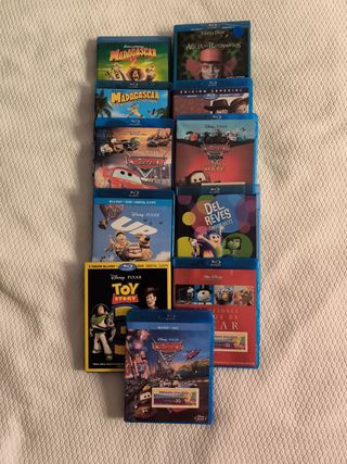 Lote Blu-ray Pixar, Disney y DreamWorks