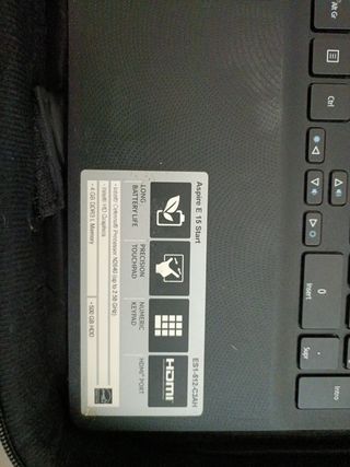 Portátil Acer Aspire E 15 Start