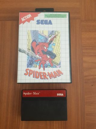 Spider-Man Master System SEGA Acción