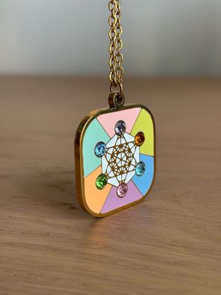 Colgante Metatrón Baño Oro Edición Limitada