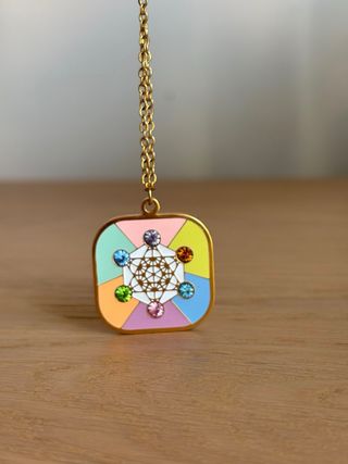 Colgante Metatrón Baño Oro Edición Limitada