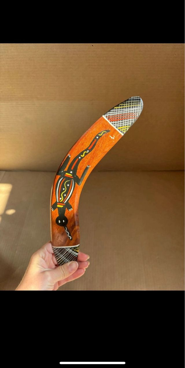 Bumerang in legno Geco