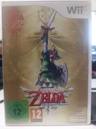 Nintendo Wii Edición Limitada Zelda Dorado