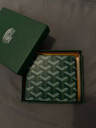 Billetero Goyard Verde