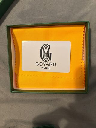 Billetero Goyard Verde