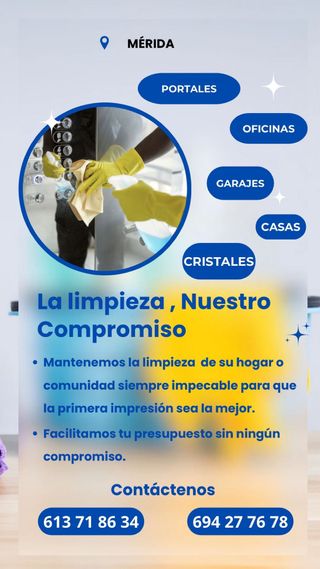 Servicios de Limpieza en Merida Badajoz