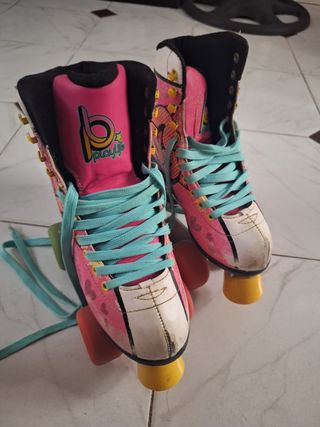 Patines de niña Playlife rosas