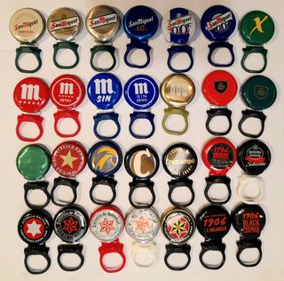 Chapas Cerveza Anilla Diferentes Marcas