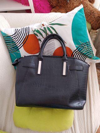 Bolsos negros Simil cuero negros