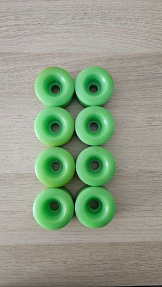 8 Ruedas Longboard/Skate Verdes
