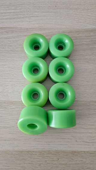 8 Ruedas Longboard/Skate Verdes
