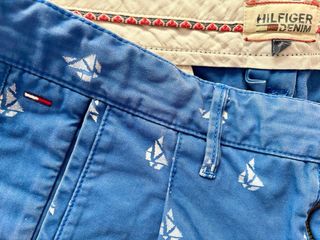 Bermudas Tommy Hilfiger Talla M Azul Marineros