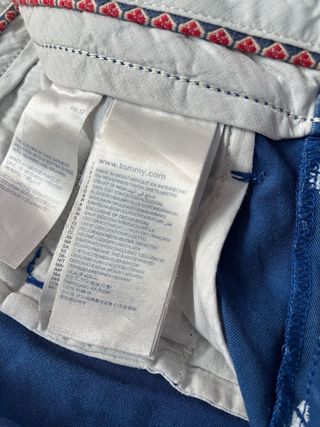 Bermudas Tommy Hilfiger Talla M Azul Marineros