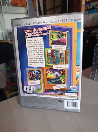 The Simpsons Hit & Run PS2 Platinum