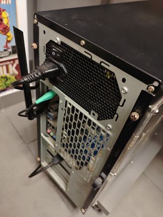 Ordenador Sobremesa AeroCool Negra/Plata