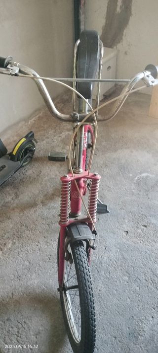 Bicicleta Motoretta-2 Roja Antigua