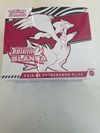 Caja Entrenador Élite Pokémon Llama Blanca