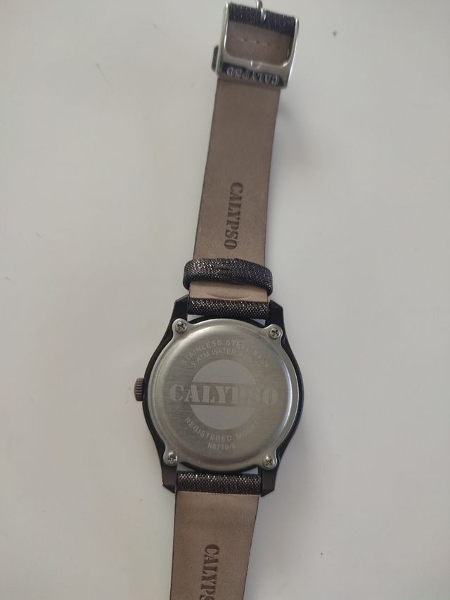 Reloj Calypso Mujer Morado y Plateado