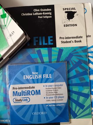 English File Books 
De teoría y de práctica .


