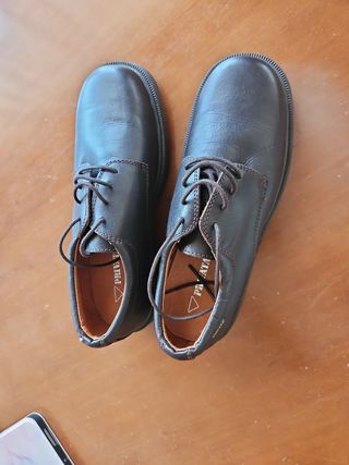 Zapatos de piel Privata marrones sin estrenar