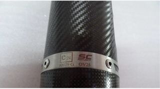 Terminale SC Project Z900 Carbonio modello oval