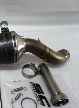 Terminale SC Project Z900 Carbonio modello oval