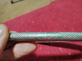 Abrelatas de tenaza cromado antiguo Gaika