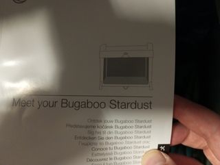 Cuna de viaje Bugaboo Stardust 2 alturas