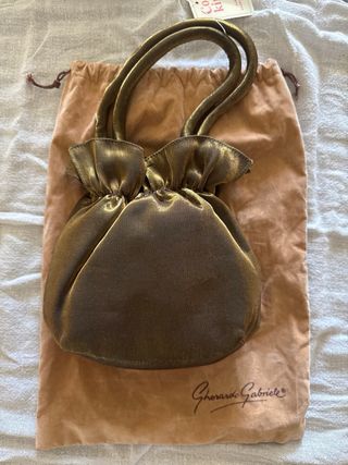 Bolso de fiesta Gherardo Gabriele dorado