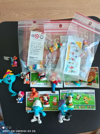 Maqueta Coche Carreras Clementoni + Figuras Kinder