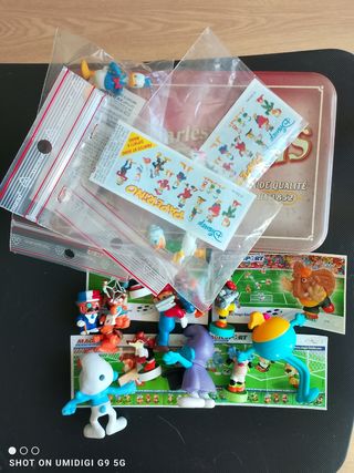 Maqueta Coche Carreras Clementoni + Figuras Kinder