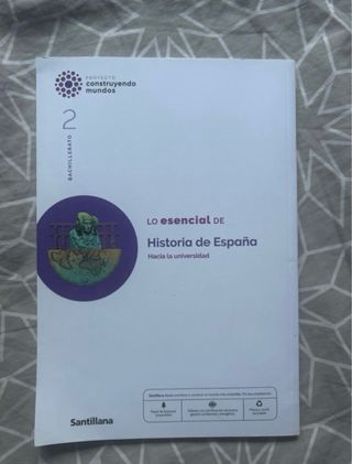 Historia de España 2º Bachiller 