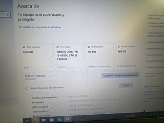 Portátil Lenovo Thinkpad T440! i5-4300U 8GB/500GB