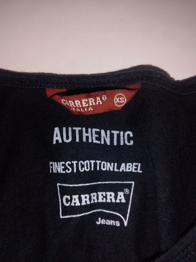 Canotta Carrera donna nera taglia XS