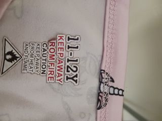 Pijama Verano Niña Unicornio Talla 12