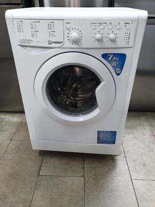 Lavadora Indesit 7kg A+ 1200rpm garantía 