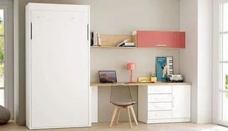 HABITACION CON CAMA ABATIBLE VERTICAL DE 90 LIDER