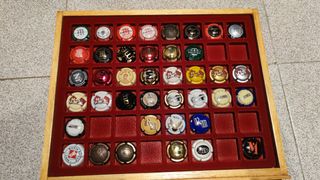 Lote de chapas de cava