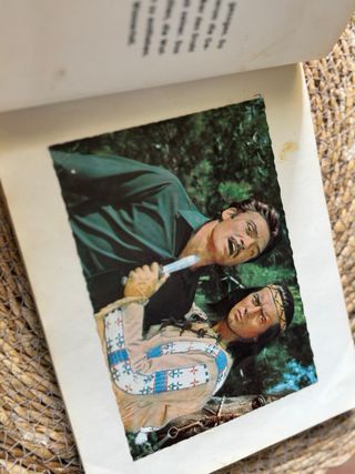 Álbum Winnetou III Postkarten-Sammelalbum
