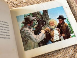 Álbum Winnetou III Postkarten-Sammelalbum