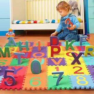 Alfombra Puzzle Bebé 36 Piezas Star Ibaby