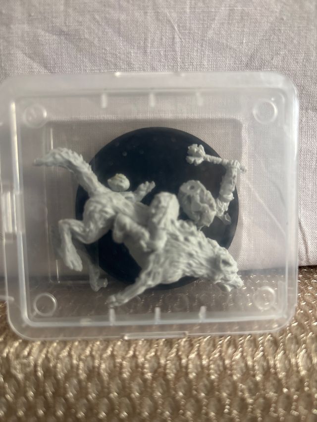 Azog a cavallo a Huargo - Hobbit - Davale