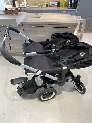 Bugaboo Donkey Gemelar 2 Sillas + Capazo