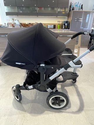 Bugaboo Donkey Gemelar 2 Sillas + Capazo