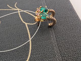 Pendientes Apodemia Oro y Verde