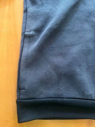 Sudadera Adidas cremallera negra