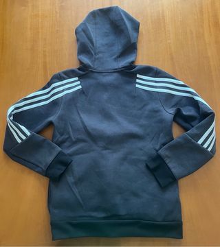 Sudadera Adidas cremallera negra