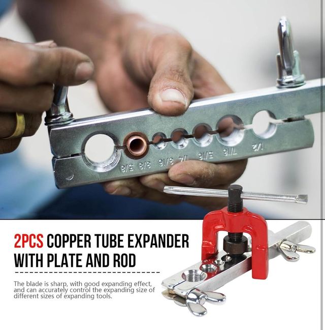 Herramienta Abocardador Tubos Refrigeración