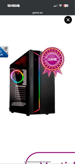 Ordenador Gaming RGB